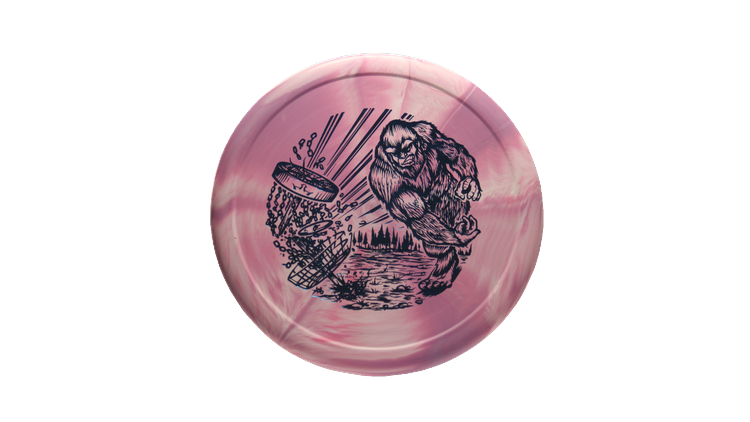 Latitude 64 2025 Slamsquatch Classic Blend Burst Slammer Putter Front View