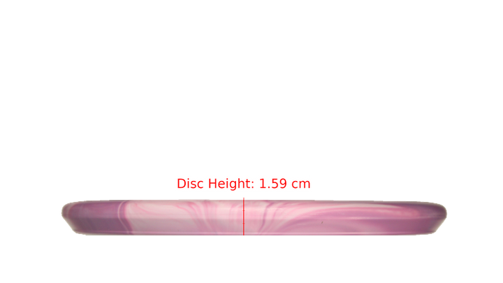 Latitude 64 2025 Slamsquatch Classic Blend Burst Slammer Putter Profile View