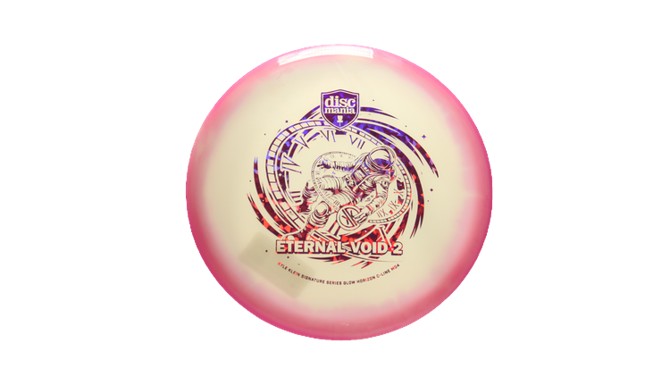 Discmania 2025 Eternal Void 2 - Kyle Klein Signature Series Glow Horizon C-Line MD4 Midrange Front View
