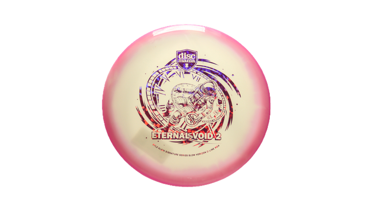 Discmania 2025 Eternal Void 2 - Kyle Klein Signature Series Glow Horizon C-Line MD4 Midrange Front View