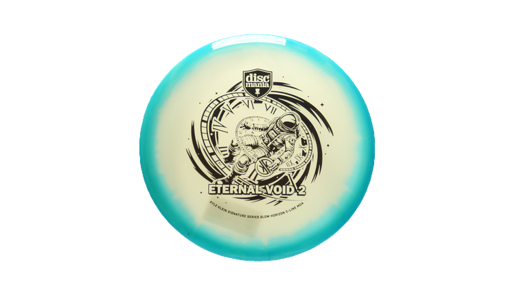 Discmania 2025 Eternal Void 2 - Kyle Klein Signature Series Glow Horizon C-Line MD4 Midrange Front View