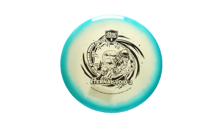 Discmania 2025 Eternal Void 2 - Kyle Klein Signature Series Glow Horizon C-Line MD4 Midrange Front View