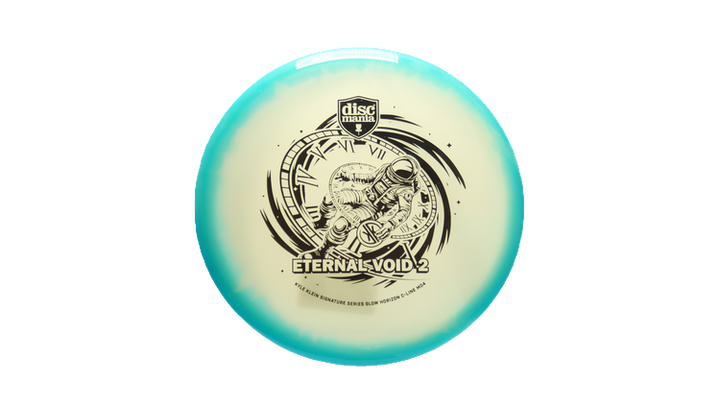 Discmania 2025 Eternal Void 2 - Kyle Klein Signature Series Glow Horizon C-Line MD4 Midrange Front View