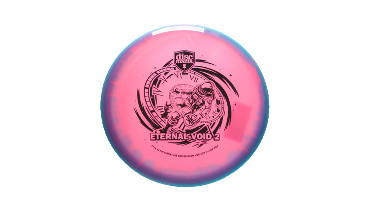 Discmania 2025 Eternal Void 2 - Kyle Klein Signature Series Glow Horizon C-Line MD4 Midrange Front View