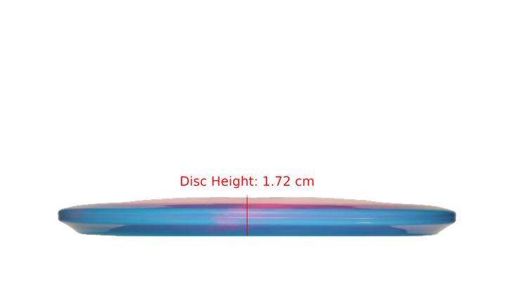 Discmania 2025 Eternal Void 2 - Kyle Klein Signature Series Glow Horizon C-Line MD4 Midrange Profile View