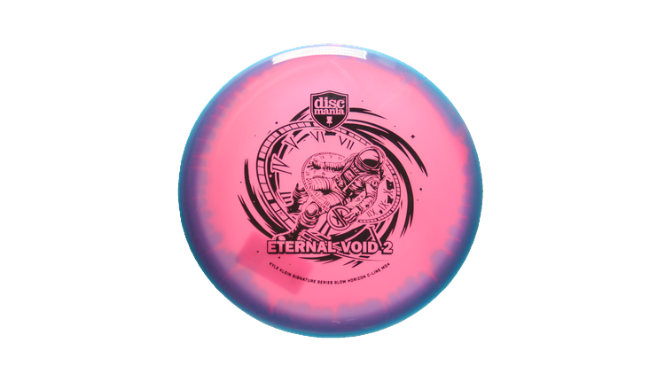 Discmania 2025 Eternal Void 2 - Kyle Klein Signature Series Glow Horizon C-Line MD4 Midrange Front View