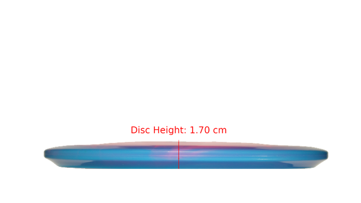 Discmania 2025 Eternal Void 2 - Kyle Klein Signature Series Glow Horizon C-Line MD4 Midrange Profile View