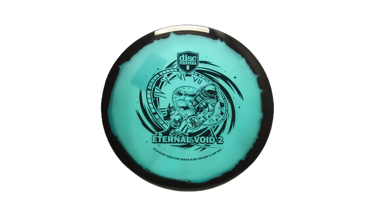 Discmania 2025 Eternal Void 2 - Kyle Klein Signature Series Glow Horizon C-Line MD4 Midrange Front View