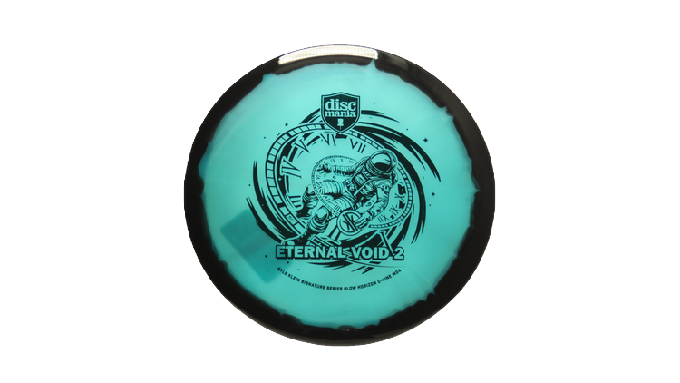 Discmania 2025 Eternal Void 2 - Kyle Klein Signature Series Glow Horizon C-Line MD4 Midrange Front View