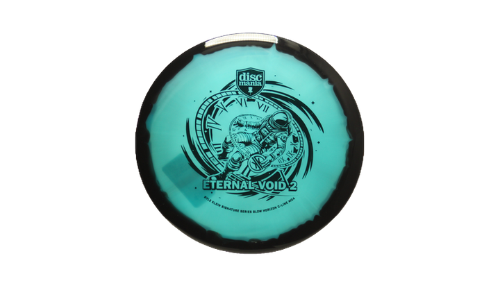 Discmania 2025 Eternal Void 2 - Kyle Klein Signature Series Glow Horizon C-Line MD4 Midrange Front View