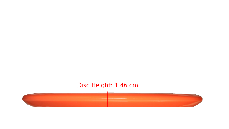 Innova Fear The BogeyMan Star Bottom Stamped Mako3 Midrange Profile View