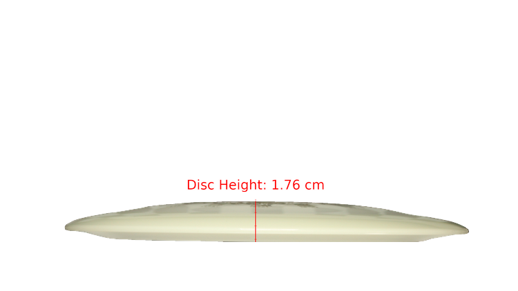 Innova Fear The BogeyMan Star Bottom Stamped Destroyer Distance Driver Profile View