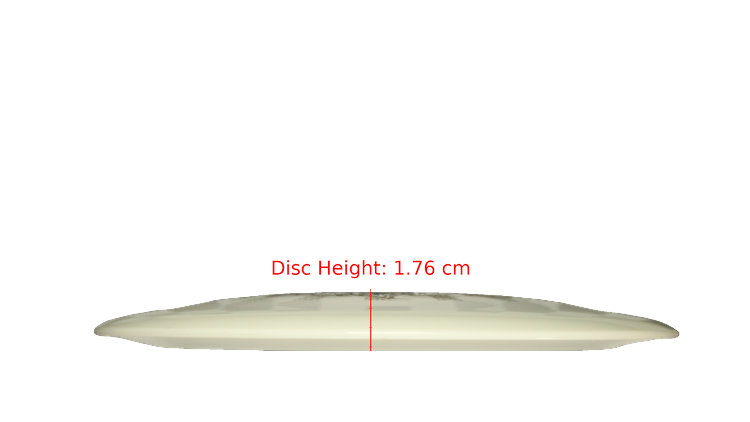 Innova Fear The BogeyMan Star Bottom Stamped Destroyer Distance Driver Profile View