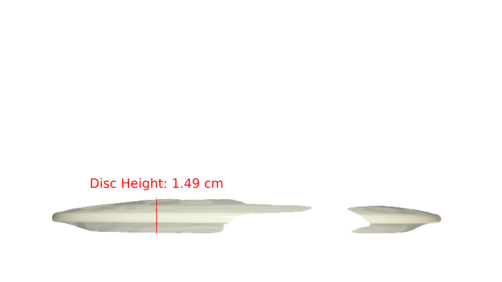 Innova Fear The BogeyMan Star Bottom Stamped Firebird Fairway Driver Profile View