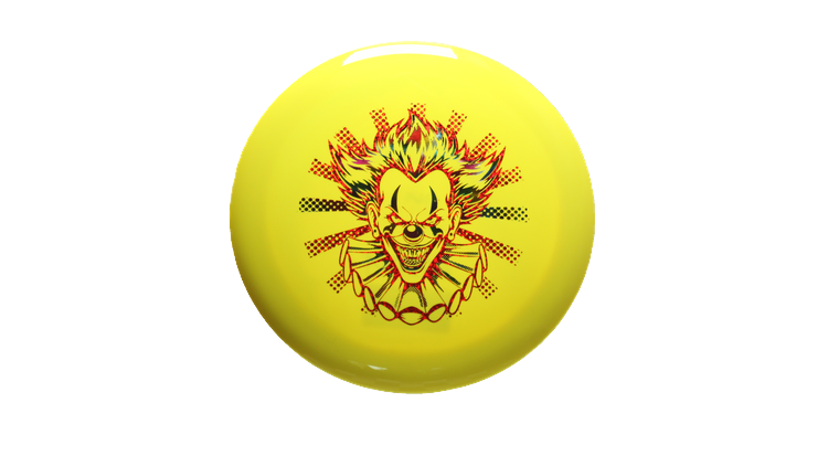 Innova Fear The BogeyMan Star Bottom Stamped Wraith Distance Driver Front View