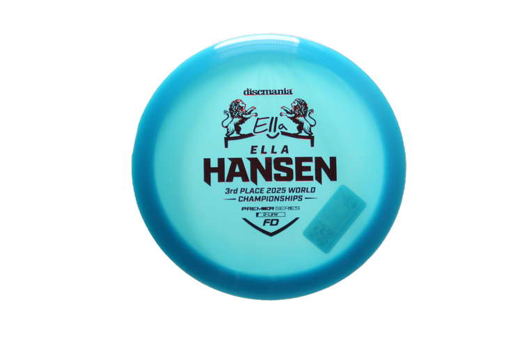 Discmania 2025 Ella Hansen Premier Series Q-Line FD Fairway Driver Front View