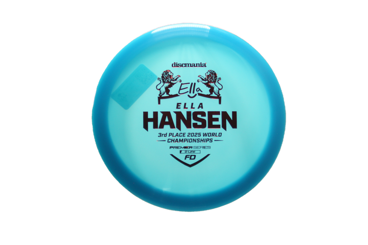 Discmania 2025 Ella Hansen Premier Series Q-Line FD Fairway Driver Front View