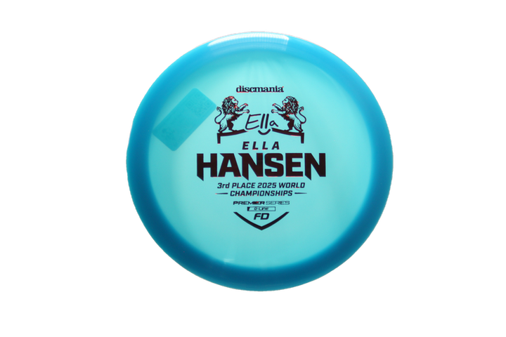 Discmania 2025 Ella Hansen Premier Series Q-Line FD Fairway Driver Front View