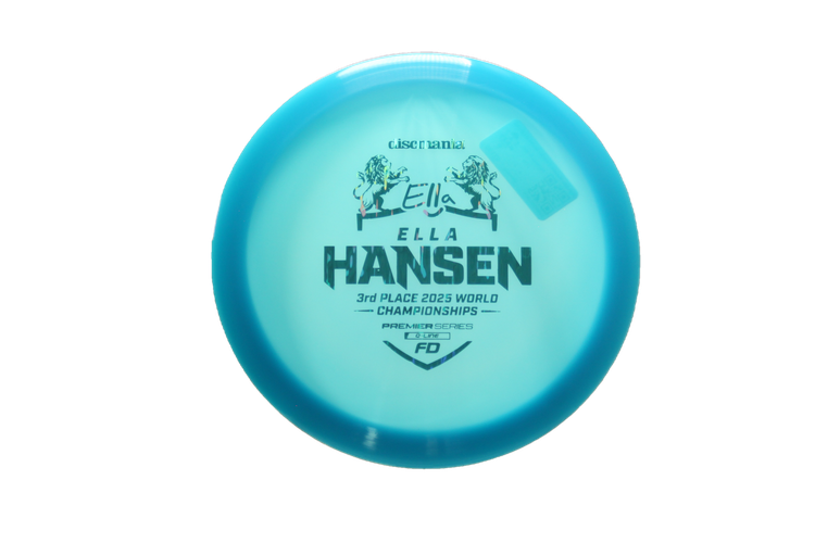 Discmania 2025 Ella Hansen Premier Series Q-Line FD Fairway Driver Front View