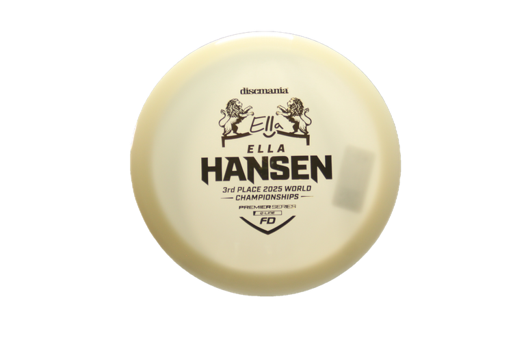 Discmania 2025 Ella Hansen Premier Series Q-Line FD Fairway Driver Front View