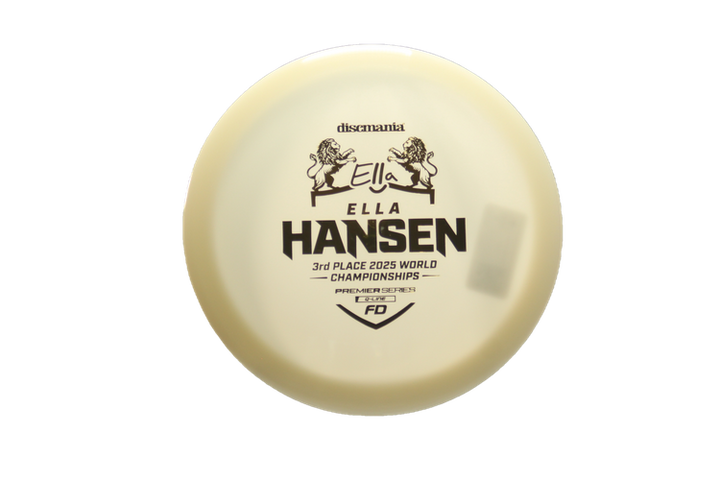 Discmania 2025 Ella Hansen Premier Series Q-Line FD Fairway Driver Front View