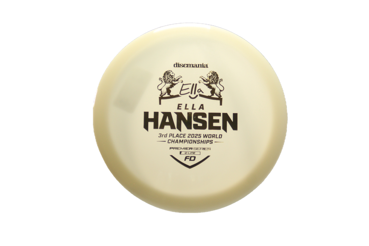 Discmania 2025 Ella Hansen Premier Series Q-Line FD Fairway Driver Front View