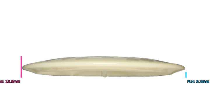 Discmania 2025 Ella Hansen Premier Series Q-Line FD Fairway Driver Profile View