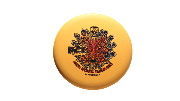 Discmania 2025 Gannon Buhr Triumph Series Glow Flex 3 P-Line P2X Putter Front View