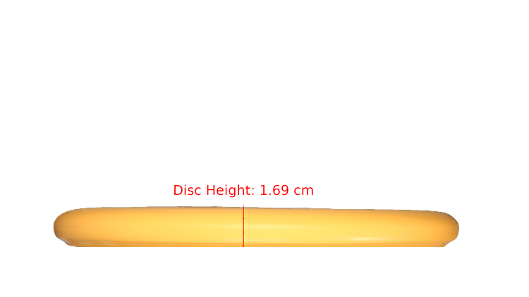 Discmania 2025 Gannon Buhr Triumph Series Glow Flex 3 P-Line P2X Putter Profile View