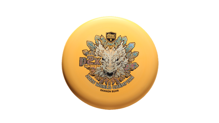 Discmania 2025 Gannon Buhr Triumph Series Glow Flex 3 P-Line P2X Putter Front View