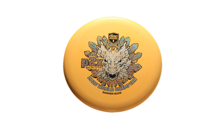 Discmania 2025 Gannon Buhr Triumph Series Glow Flex 3 P-Line P2X Putter Front View