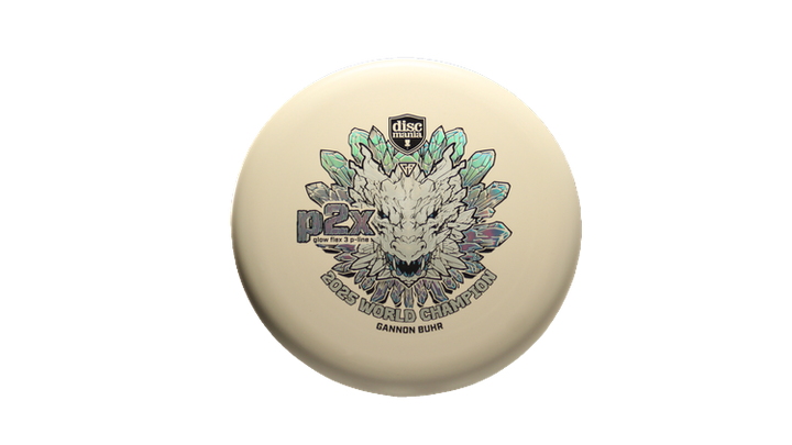 Discmania 2025 Gannon Buhr Triumph Series Glow Flex 3 P-Line P2X Putter Front View