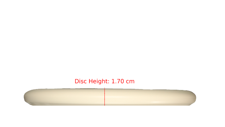 Discmania 2025 Gannon Buhr Triumph Series Glow Flex 3 P-Line P2X Putter Profile View