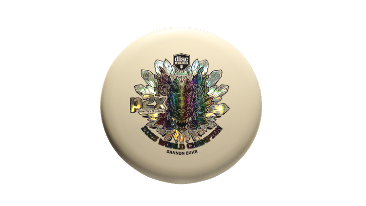 Discmania 2025 Gannon Buhr Triumph Series Glow Flex 3 P-Line P2X Putter Front View