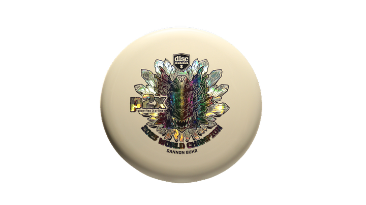 Discmania 2025 Gannon Buhr Triumph Series Glow Flex 3 P-Line P2X Putter Front View