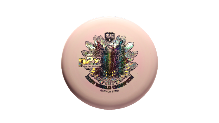 Discmania 2025 Gannon Buhr Triumph Series Glow Flex 3 P-Line P2X Putter Front View