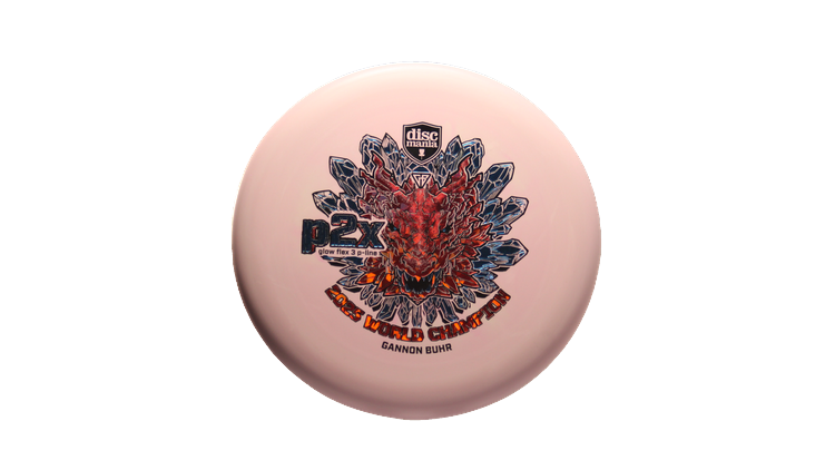 Discmania 2025 Gannon Buhr Triumph Series Glow Flex 3 P-Line P2X Putter Front View