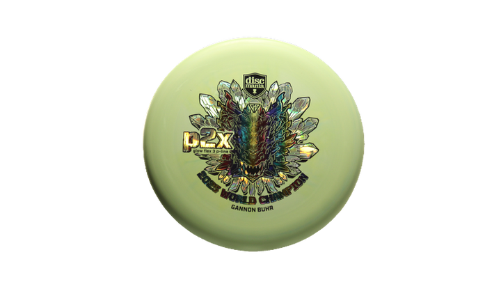 Discmania 2025 Gannon Buhr Triumph Series Glow Flex 3 P-Line P2X Putter Front View