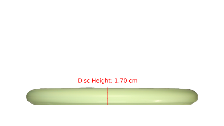 Discmania 2025 Gannon Buhr Triumph Series Glow Flex 3 P-Line P2X Putter Profile View