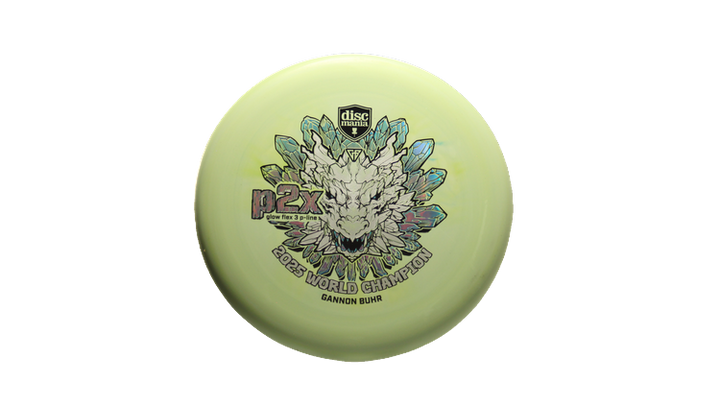Discmania 2025 Gannon Buhr Triumph Series Glow Flex 3 P-Line P2X Putter Front View