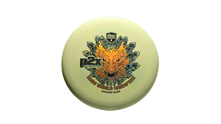 Discmania 2025 Gannon Buhr Triumph Series Glow Flex 3 P-Line P2X Putter Front View
