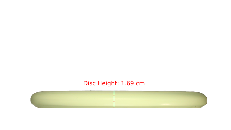 Discmania 2025 Gannon Buhr Triumph Series Glow Flex 3 P-Line P2X Putter Profile View