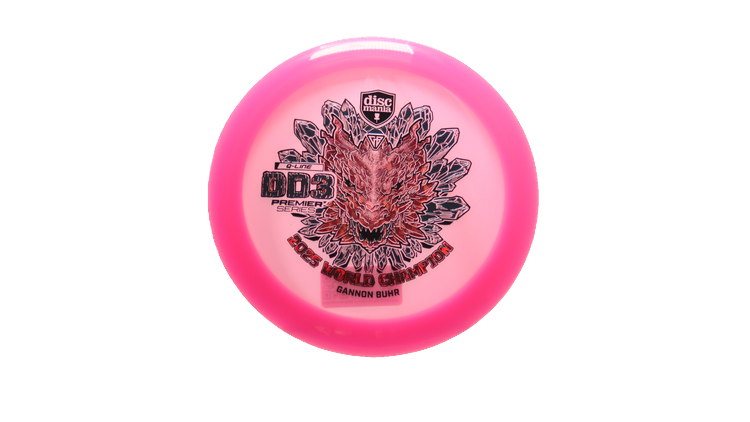 Discmania 2025 Gannon Buhr Premier Series Q-Line DD3 Distance Driver Front View