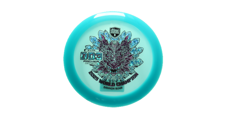 Discmania 2025 Gannon Buhr Premier Series Q-Line DD3 Distance Driver Front View