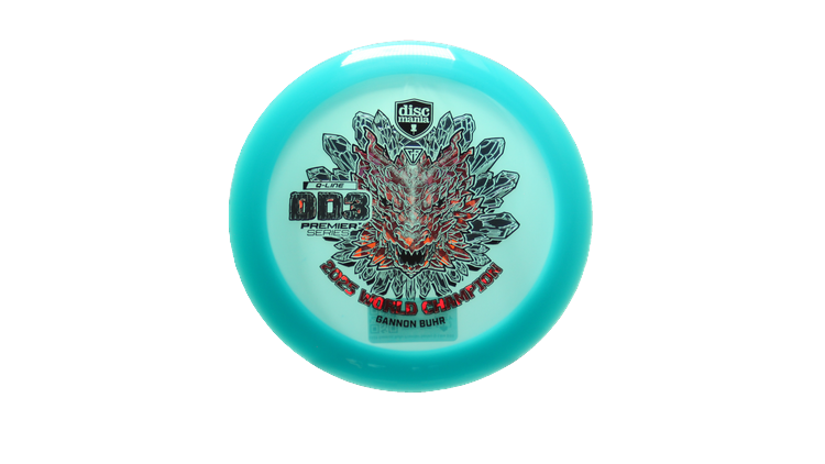 Discmania 2025 Gannon Buhr Premier Series Q-Line DD3 Distance Driver Front View