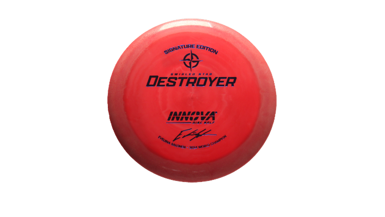 Innova 2024 Eveliina Swirled Star Destroyer Distance Driver Front View