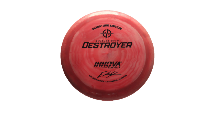 Innova 2024 Eveliina Swirled Star Destroyer Distance Driver Front View