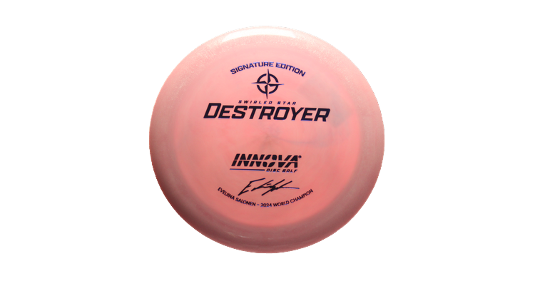 Innova 2024 Eveliina Swirled Star Destroyer Distance Driver Front View