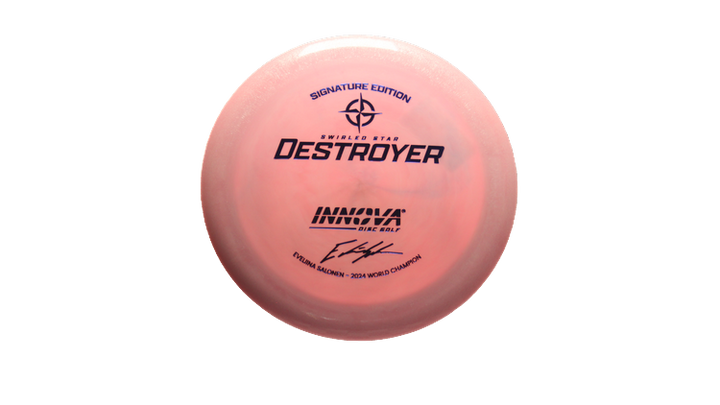 Innova 2024 Eveliina Swirled Star Destroyer Distance Driver Front View