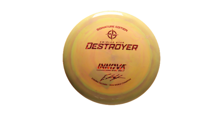 Innova 2024 Eveliina Swirled Star Destroyer Distance Driver Front View